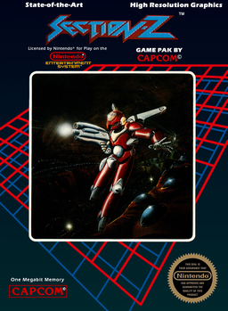 Section-Z (Europe) box art